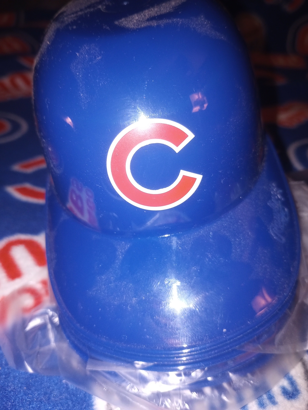6 Chicago Cubs Party Favor Helmets